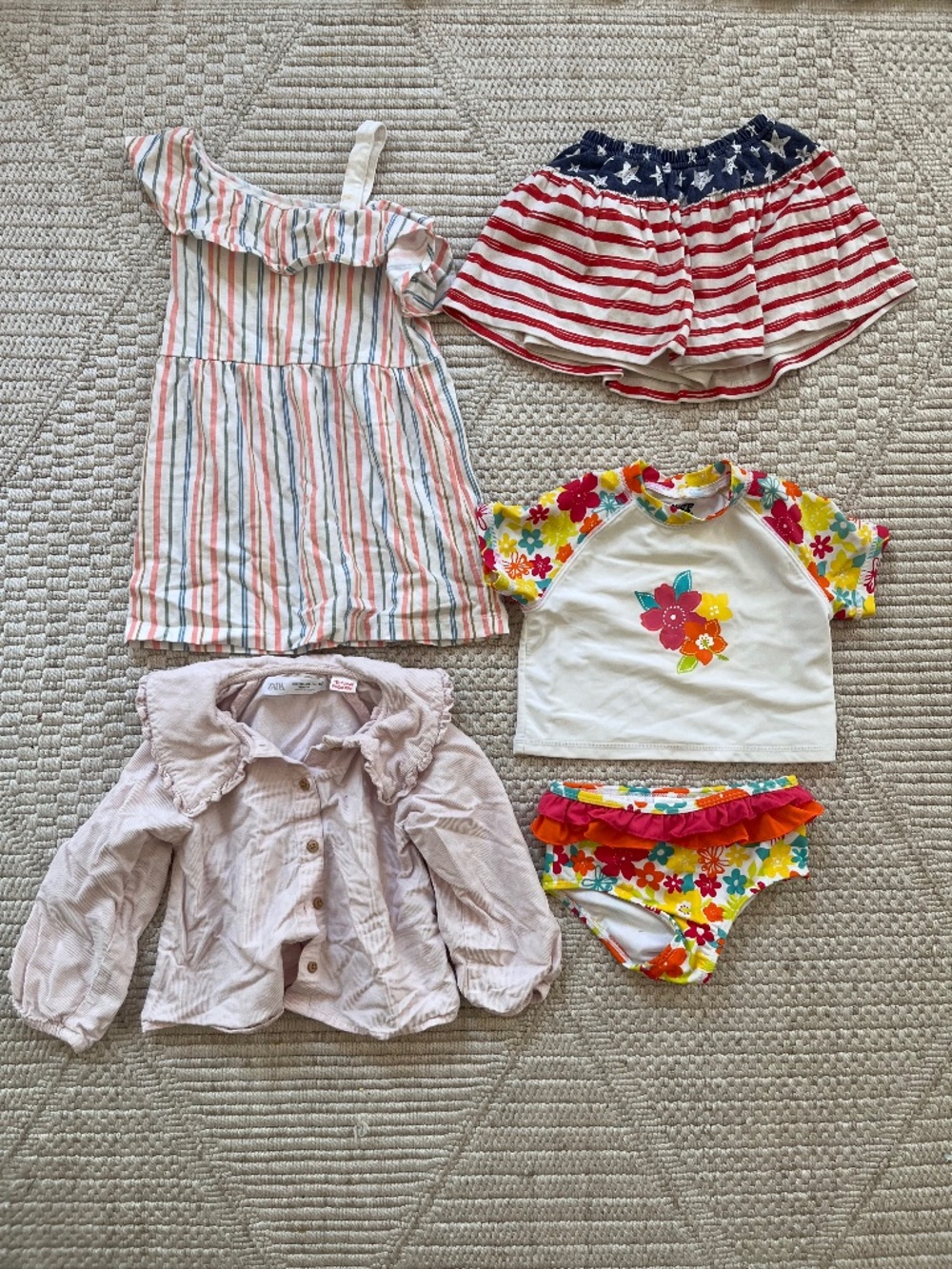 Cute girls summer bundle 2T